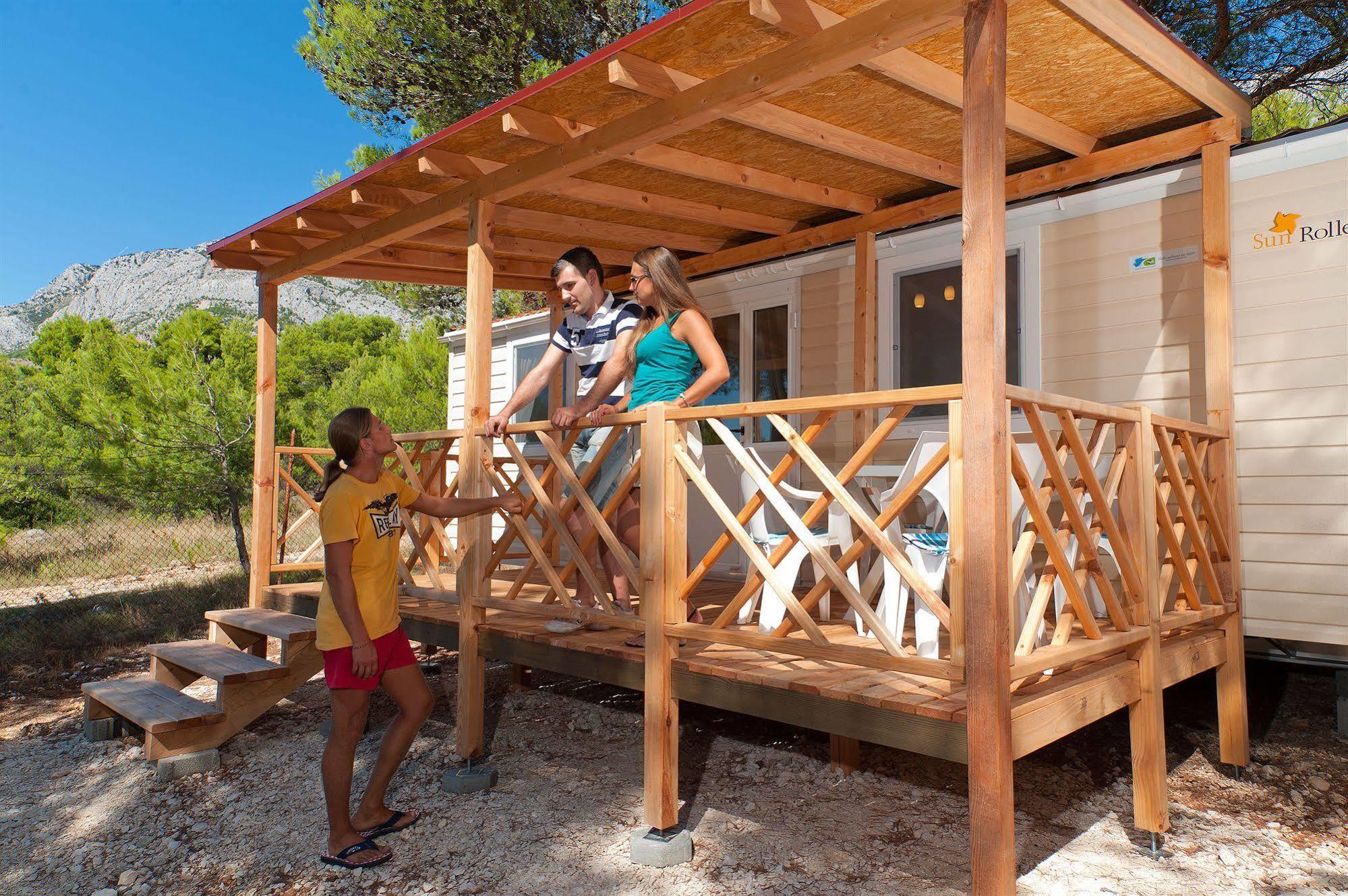 Mobile Homes Basko Polje Campground Baška Voda المظهر الخارجي الصورة
